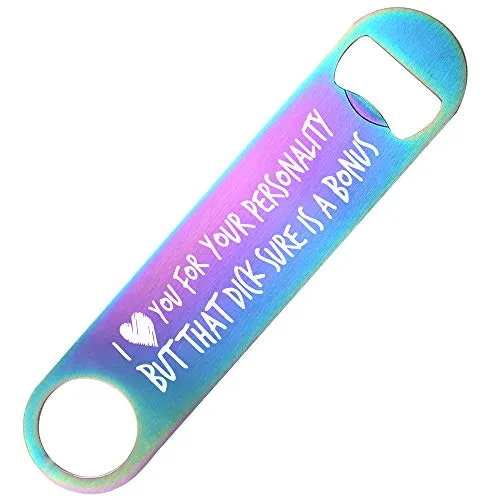 HomeLove Inc. Funny Bottle Opener Gift for Boyfriend , Husband, Valentine's Day, Anniversary, Humor , Party, Christmas Gifts