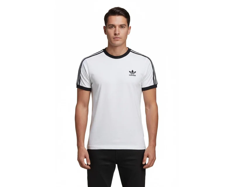 Adidas Originals 3-Stripes T-Shirt Trefoil Adidas White/Black