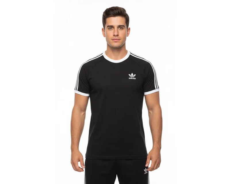 Adidas Originals 3-Stripes T-Shirt Trefoil Adidas Black/White