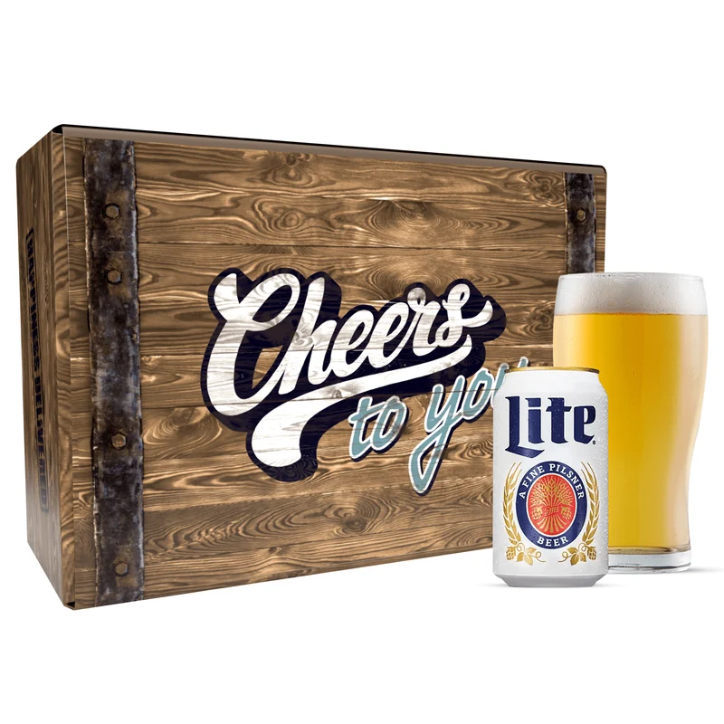 Miller Lite Gift Basket