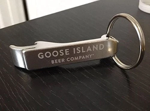 Goose Island Beer Company Aluminum Keychain Bottle Opener