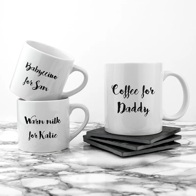 Personalised Personalised Daddy & Me Coffee and Catch Up Mugs
