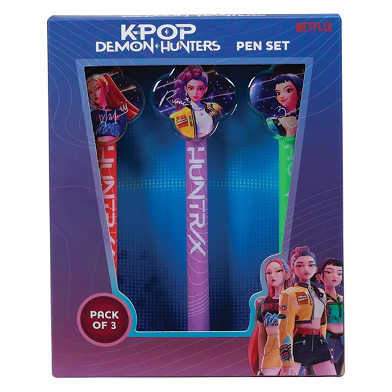 KPop Demon Hunters Kugelschreiber 3er-Pack