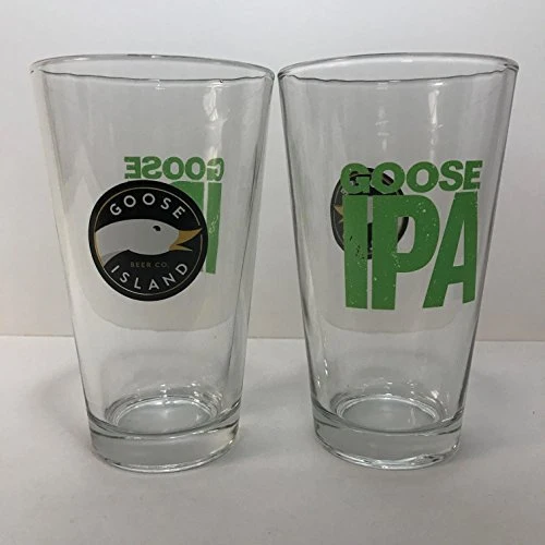 Goose Island Beer Company - IPA - 16 Ounce Pint Glass - 2 Pk