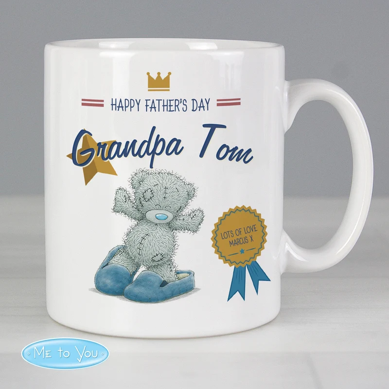 Personalised Me To You Slippers Mug