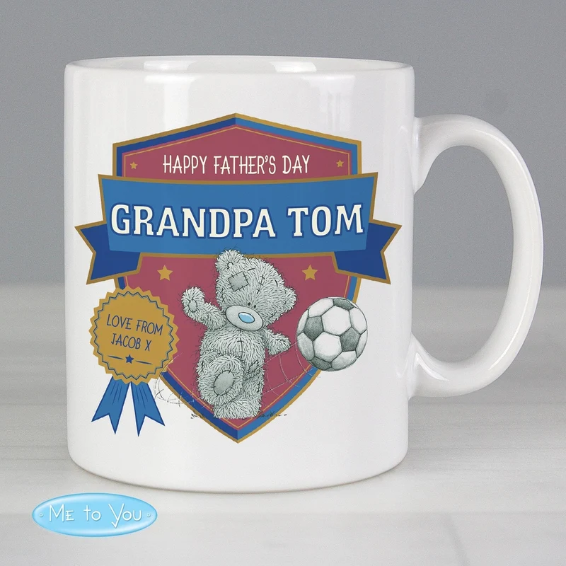 Personalised Me To You Football Mug