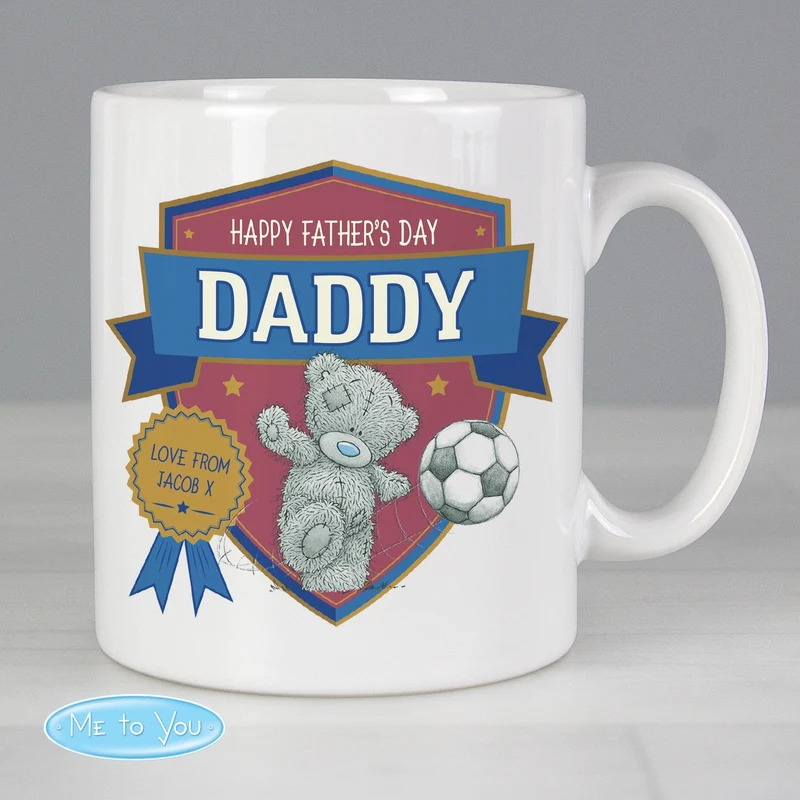 Personalised Me To You Football Mug