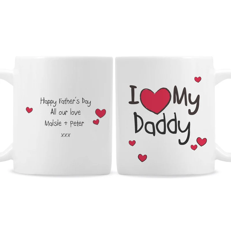 Personalised I Heart My... Mug