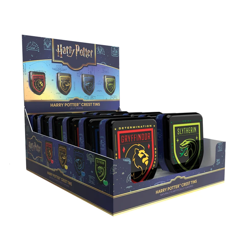 Harry Potter - Hauswappen Dose mit Jelly Beans