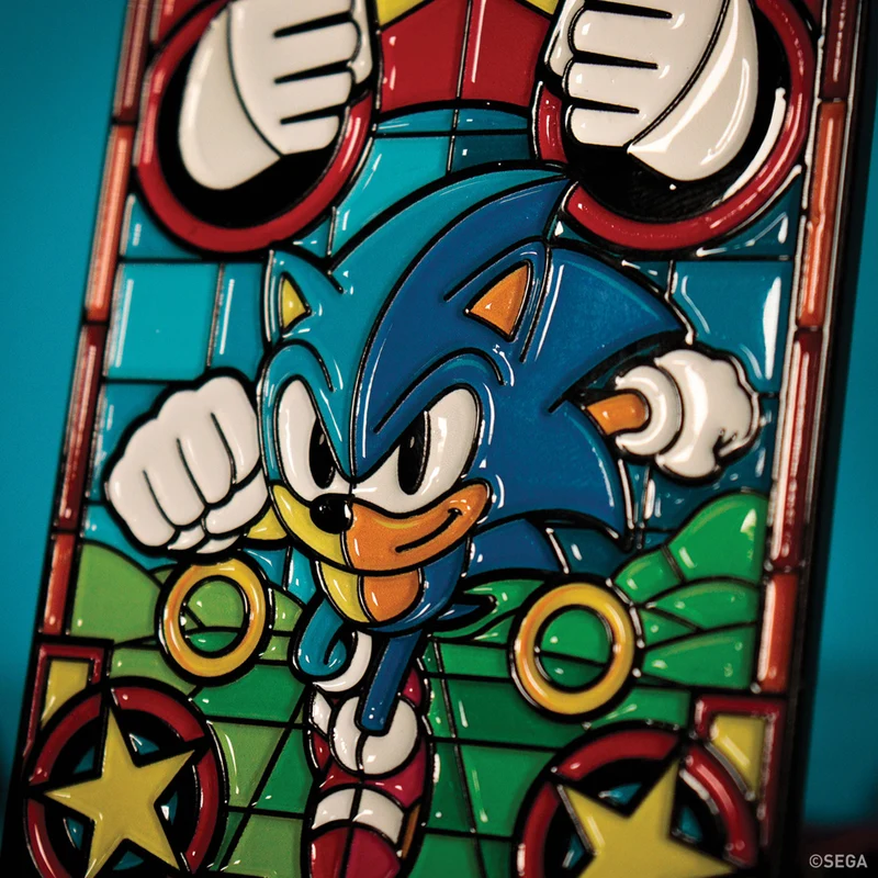 Sonic - Stained Glass Window Limited Edition