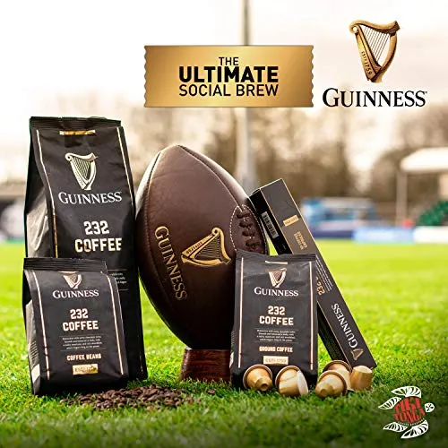 Exclusive, Limited Edition Guinness Coffee '232' Brew by Tiki Tonga Coffee Roasters. Roasted in The United Kingdom (Whole Coffee Beans)