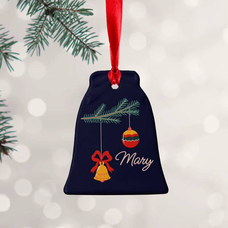 Personalised Personalised Christmas Tree Baubles Decoration
