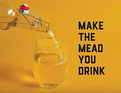 Craft A Brew - Mead Making Kit – Reusable Make Your Own Mead Kit – Yields 1 Gallon of Mead