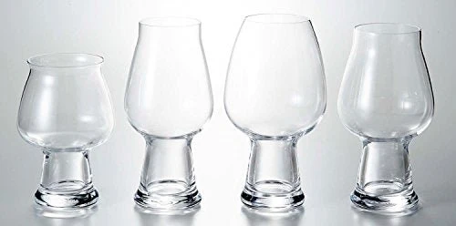 Luigi Bormioli Birrateque Craft Beer Glasses Stout (Set of 2), 20.25 oz