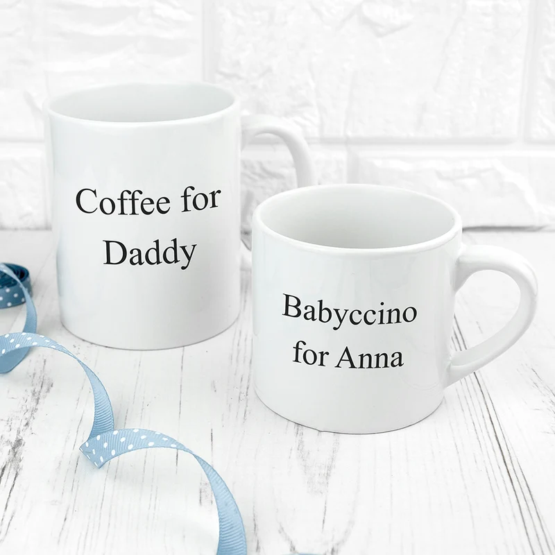 Personalised Personalised Daddy & Me Together Forever Mugs