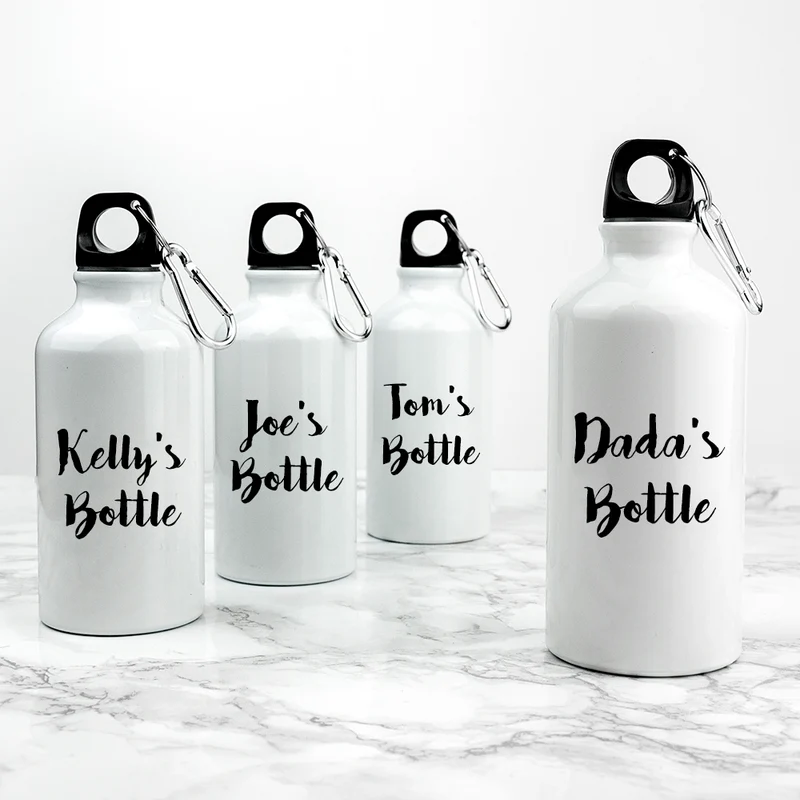 Personalised Personalised Daddy & Me Sports Water Bottles