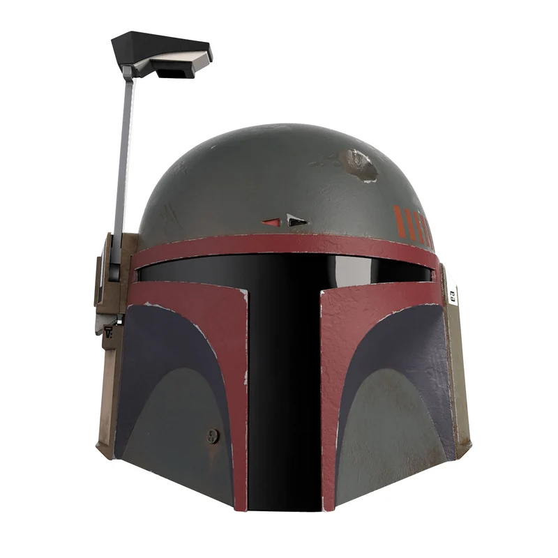 Boba Fett Premium Helm Replik Re-Armored mit Lichteffekten - Star Wars