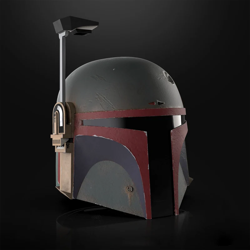 Boba Fett Premium Helm Replik Re-Armored mit Lichteffekten - Star Wars