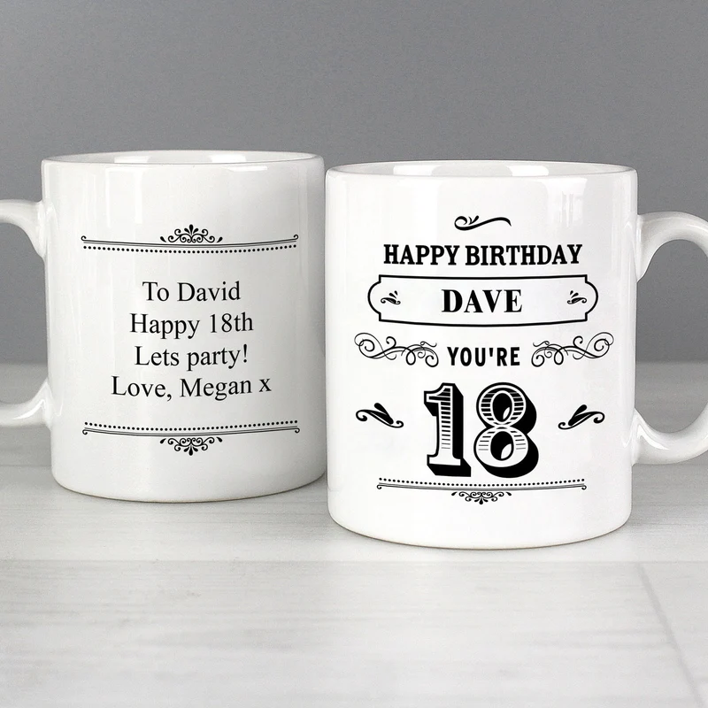 Personalised Birthday Mug