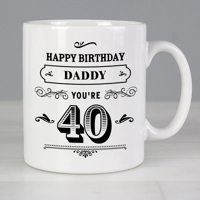 Personalised Birthday Mug