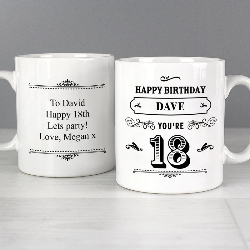 Personalised Birthday Mug