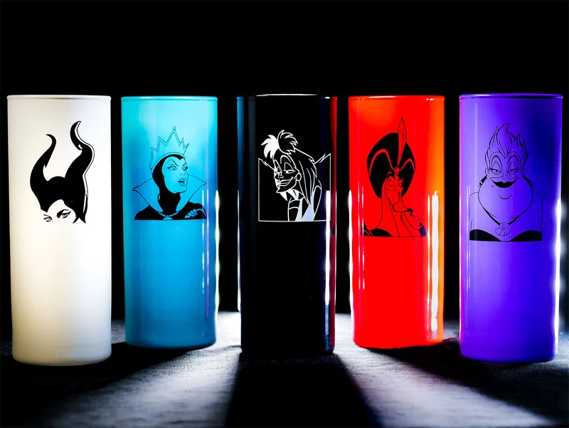 Disney - Villains Gläserset 5-teilig