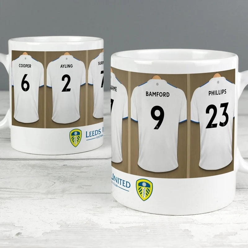 Leeds United Football Club Dressing Room Mug