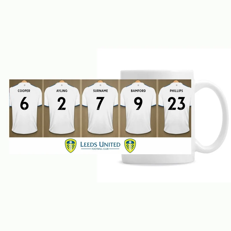 Leeds United Football Club Dressing Room Mug