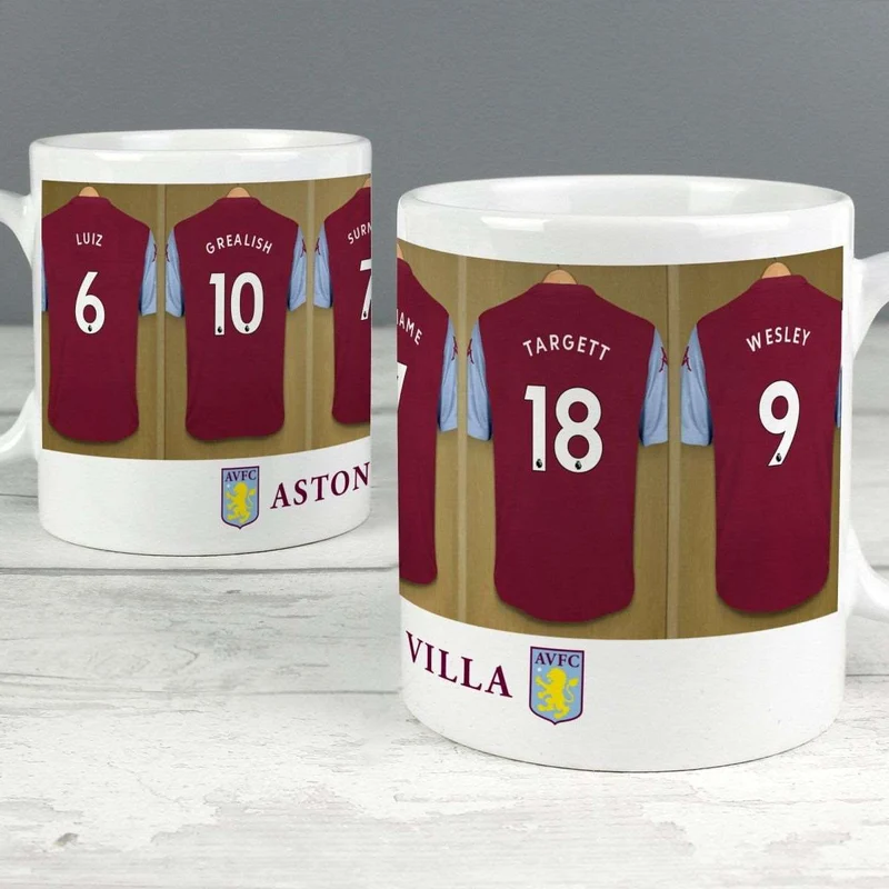 Aston Villa Football Club Dressing Room Mug