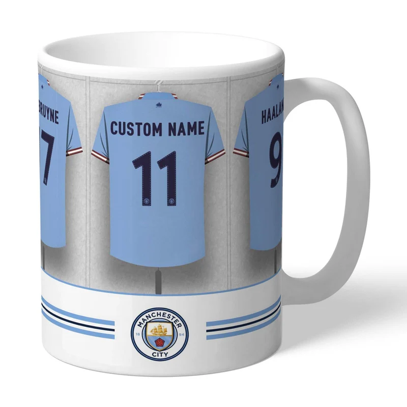 Manchester City Football Club Dressing Room Mug
