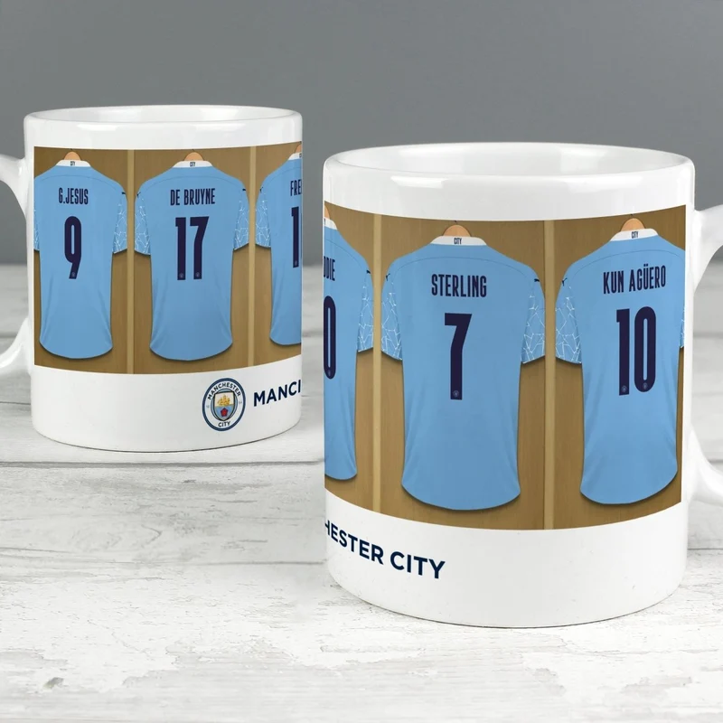 Manchester City Football Club Dressing Room Mug