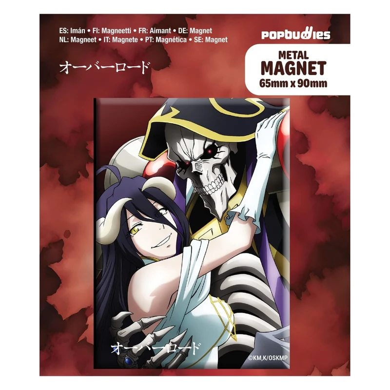 Overlord - Albedo und Ainz Magnet