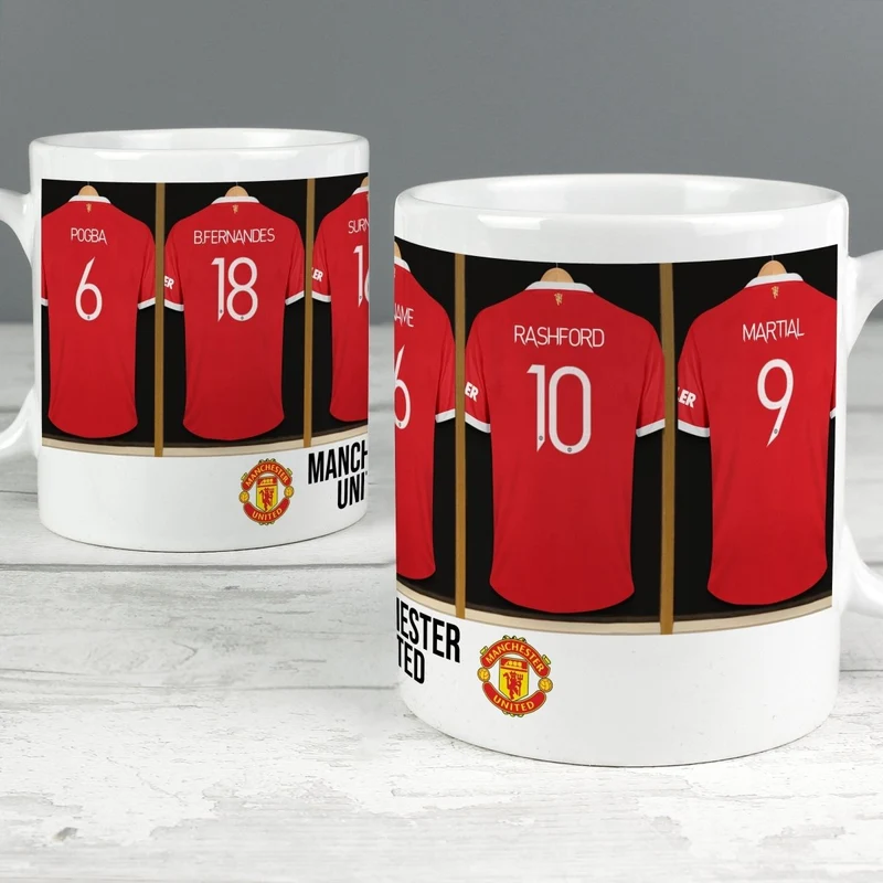 Manchester United Football Club Dressing Room Mug