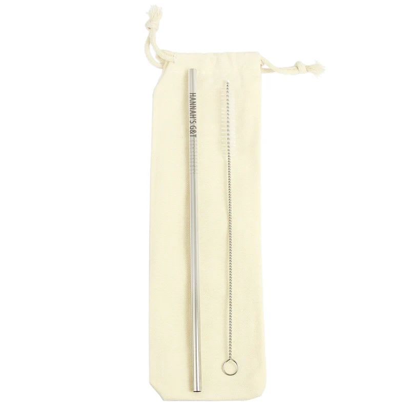 Personalised Reusable Eco Steel Straw