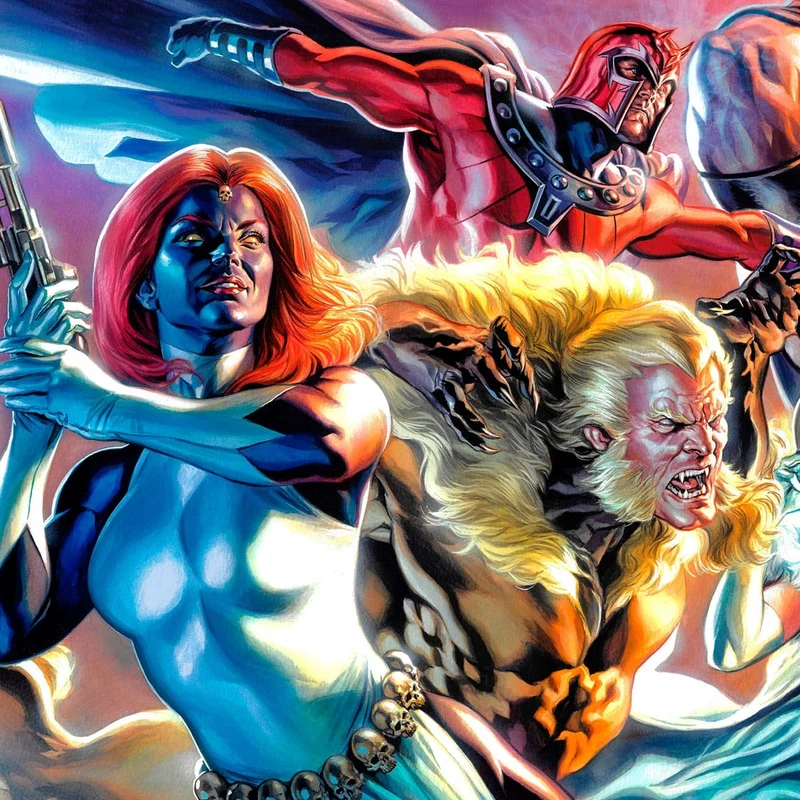 Marvel X-Men Kunstdruck The Brotherhood of Mutants by Felipe Massafera 46 x 66 cm - ungerahmt