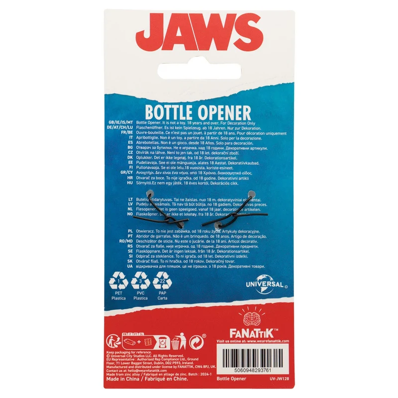 Der weiße Hai - Jaws Shark Flaschenöffner