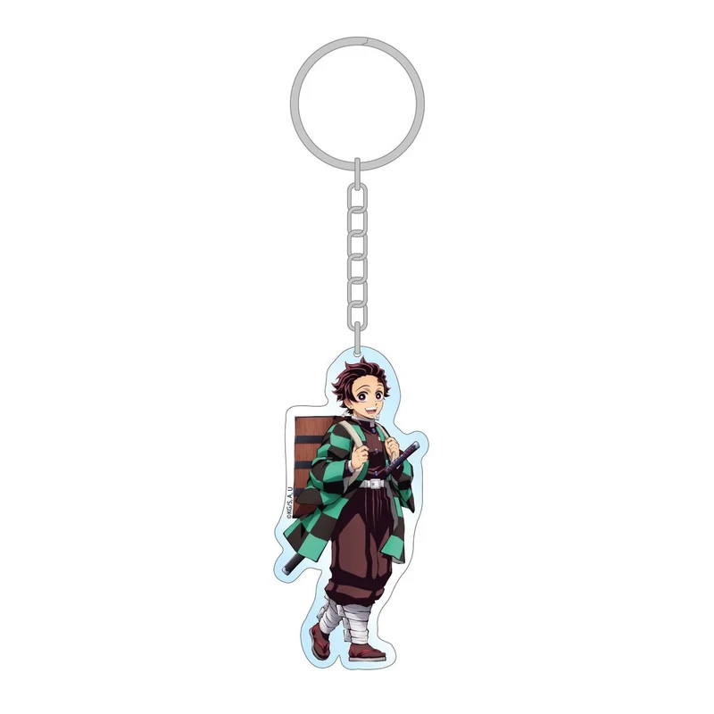Demon Slayer: Kimetsu no Yaiba Acryl Schlüsselanhänger Tanjiro Holographic 8 cm