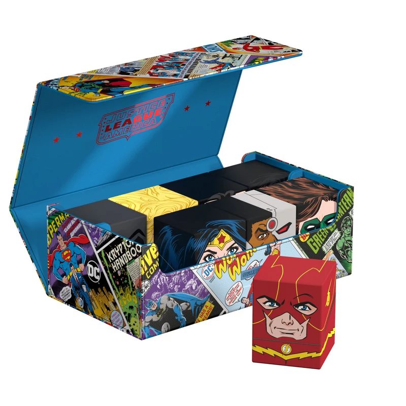 Squaroes Collectors Case 800 DC Justice League™ - Vintage Comics