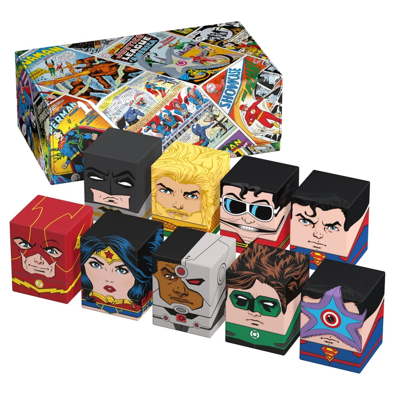 Squaroes Collectors Case 800 DC Justice League™ - Vintage Comics
