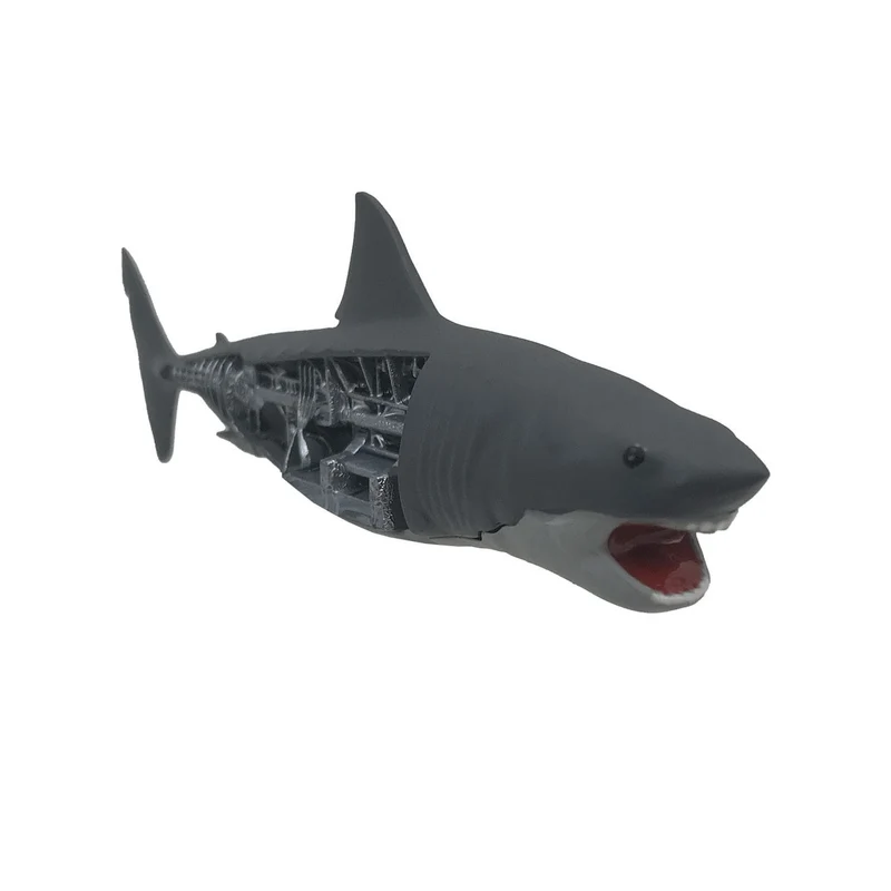 Jaws Prop Replik 1/1 Mechanical Bruce Shark 13 cm