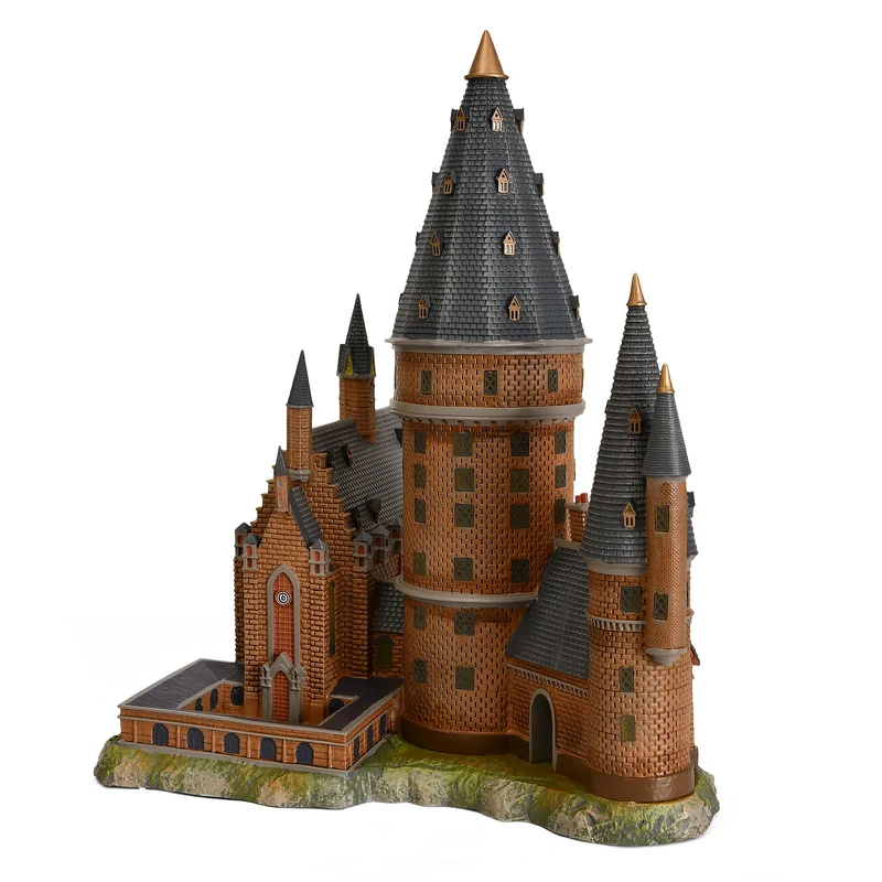 Hogwarts Große Halle mit Hauptturm Miniatur Replik mit Beleuchtung - Harry Potter