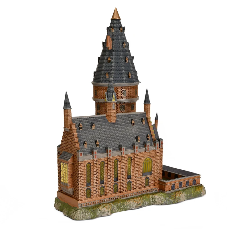 Hogwarts Große Halle mit Hauptturm Miniatur Replik mit Beleuchtung - Harry Potter
