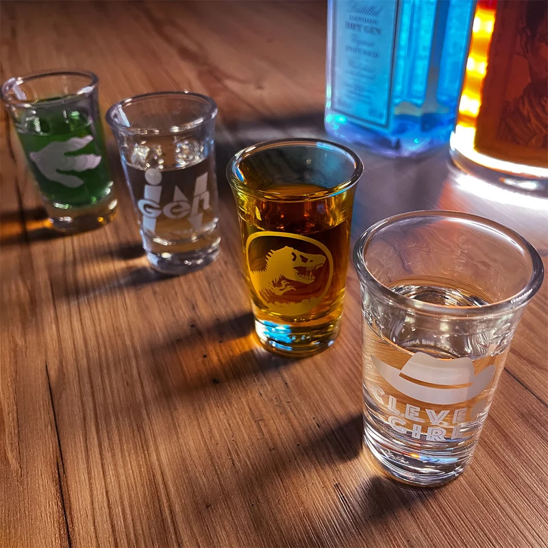 Jurassic Park Shots Gläserset