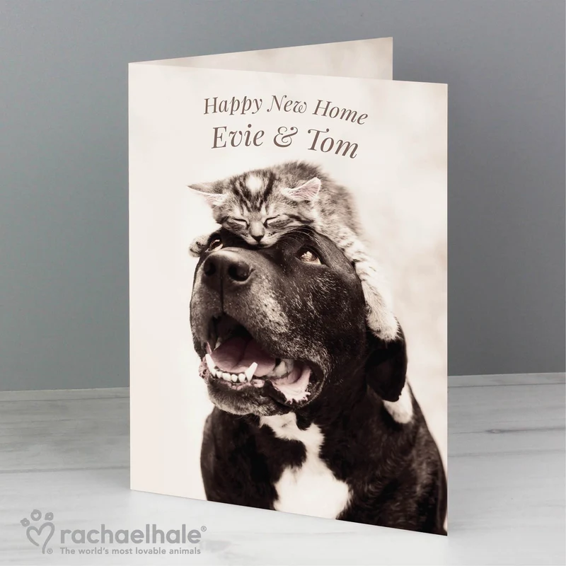 Personalised Rachael Hale Puurfect Pair Card