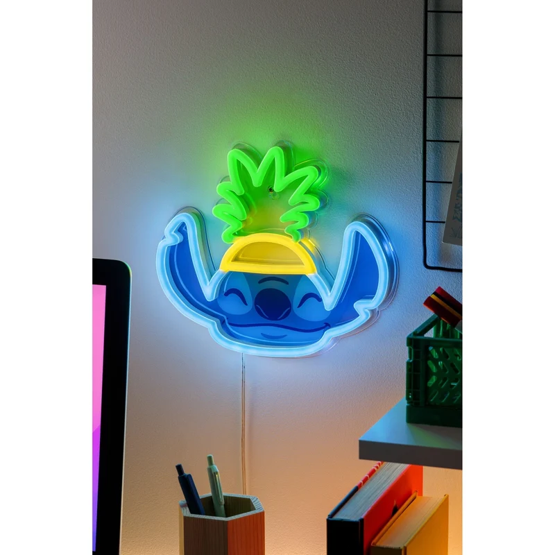 Lilo & Stitch LED Wandleuchte Neon