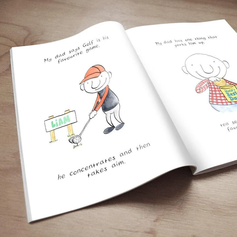 Personalised My Dad Book