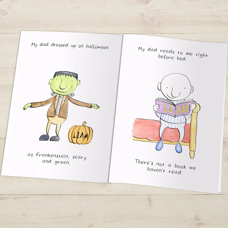 Personalised My Dad Book