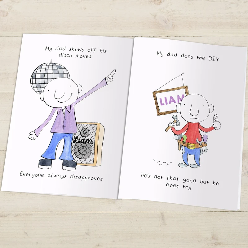 Personalised My Dad Book