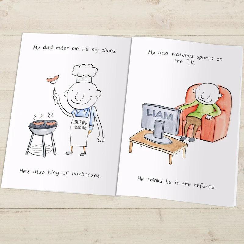 Personalised My Dad Book