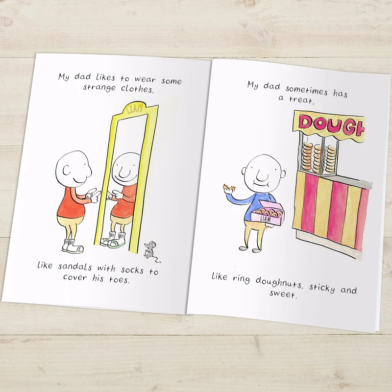 Personalised My Dad Book